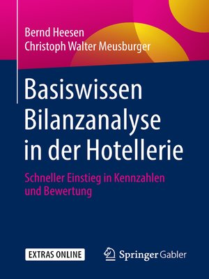 cover image of Basiswissen Bilanzanalyse in der Hotellerie